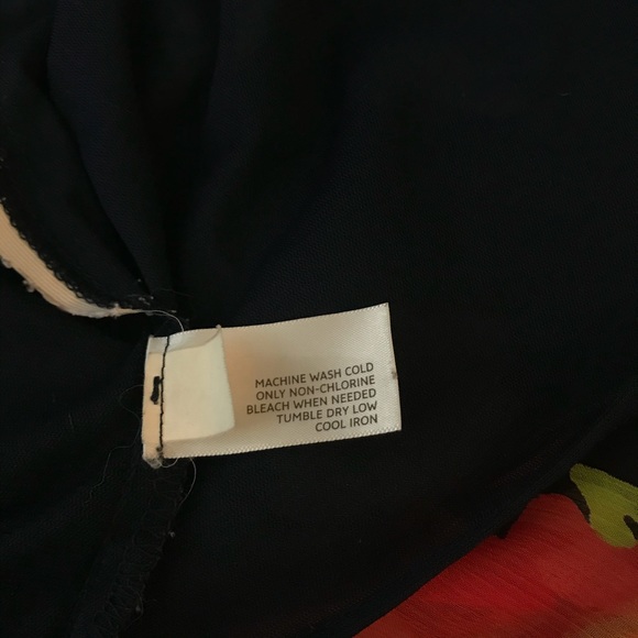 Old Navy Sheer Floral Dress Medium EUC - Picture 11 of 11